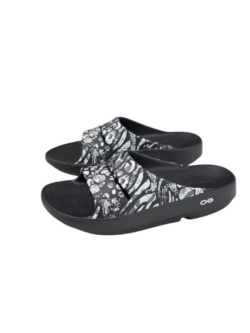 OOFOS OOahh Limited Slide Sandals, Recovery, Slip On, Comfort, Womens Size 8